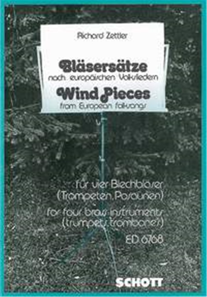 Wind Pieces from European folksongs